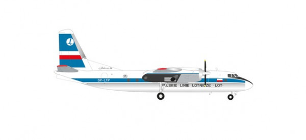 Antonov AN-24B LOT Polish Airlines