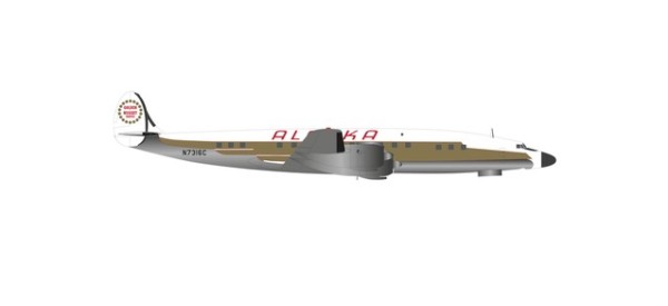 Lockheed L-1649A Starliner Alaska Airlines