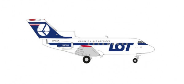 Yakovlev Yak-40 LOT Polish Airlines